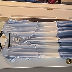 SPEECHLESS WOMANS BLUE PLUS SIZE MAXI SUN DRESS SIZE XXL